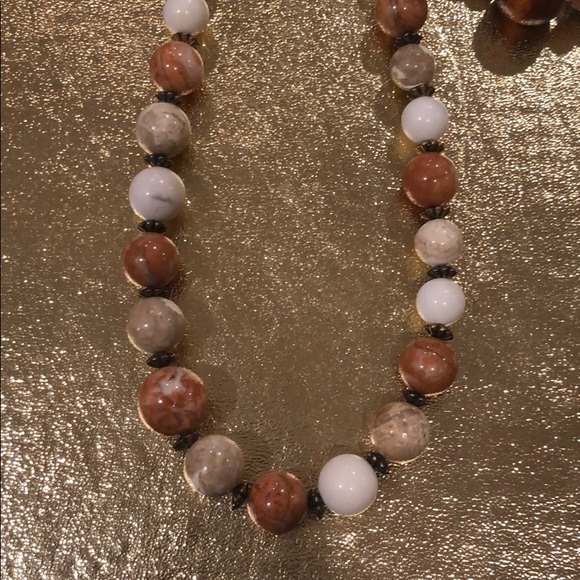 Earth-tone Beaded Jewelry Lot - Picture 2 of 8